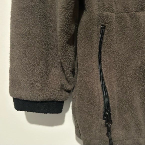 Vintage 90s REI Wind block Polartec Fleece Jacket Mens Size Small Gray Hiking - Picture 5 of 7